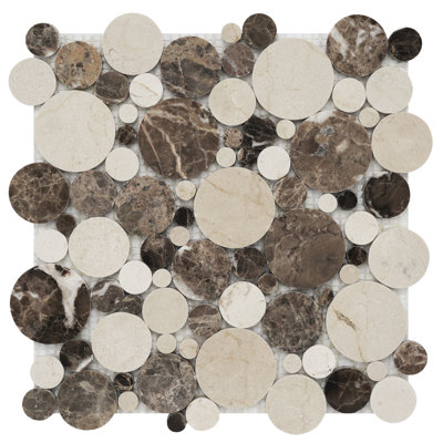 Carrelage mosaïque en marbre Bolle