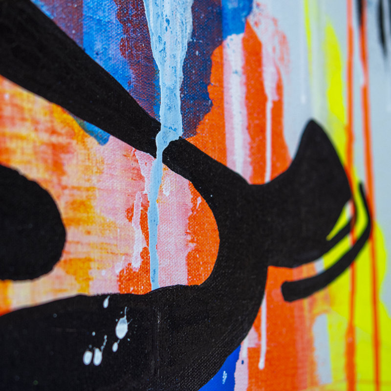 Original Painting Cambur by Alejandra Linares - Wrapped Canvas