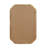 Natural Wood Color 20" X 30" Frame Rounded Corner Decorative Mirror-478104282-478104277