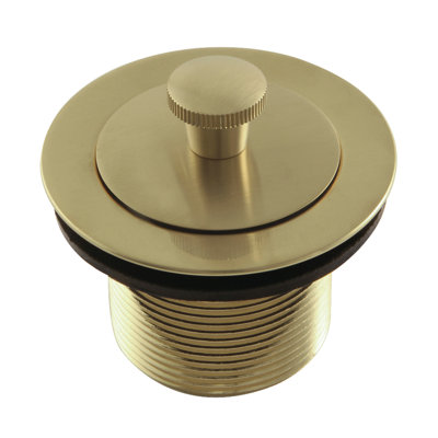 Brass Lift and Turn Tub Drain