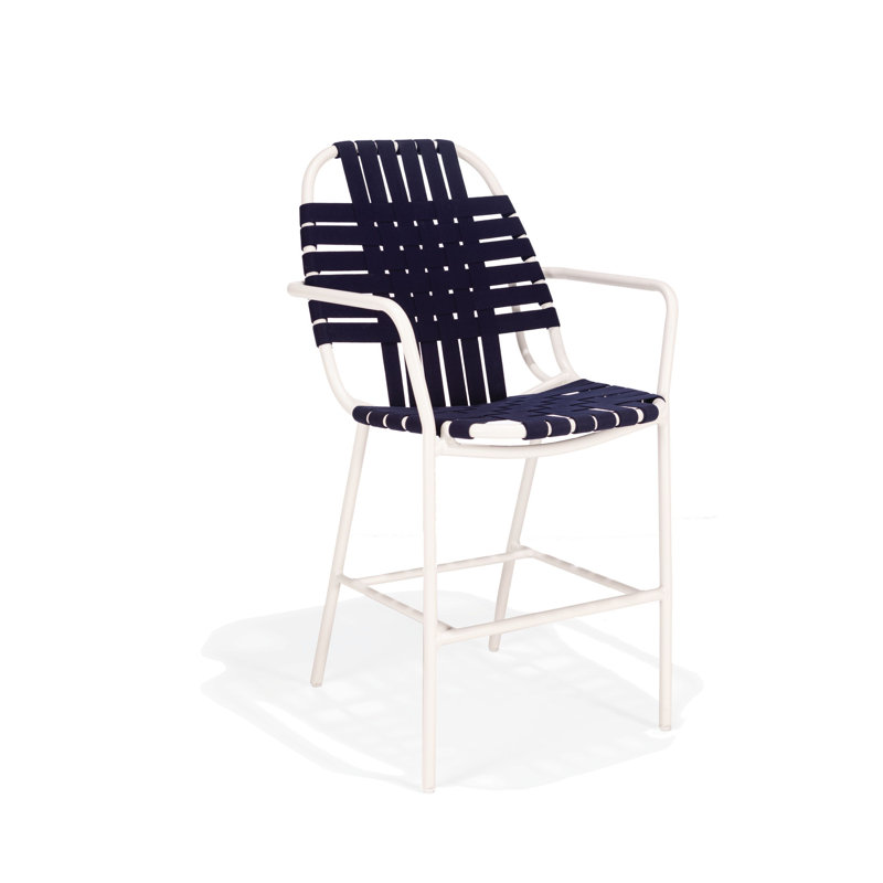 Tabouret de bar d'extérieur en aluminium 28 po Oceans