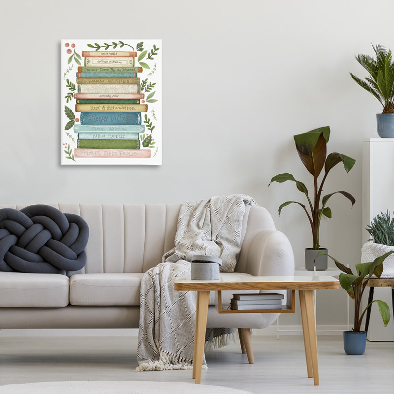 Toile confortable au chalet, design par Giao Williams, H 20 po x l 16 po