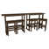 Arbnora Rectangular 4 - Person 54" Long Bar Height Dining Set