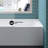 Voltaire 60" x 32" Left-Hand Drain Alcove Bathtub with Apron and Armrest-98176306-98176646