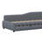 Upholstered Double Daybed With Trundle And Drawer-1289605675