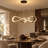 1 - Light Dimmable Unique/Statement LED Pendant