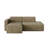 Berlare 2 - Piece Compression Upholstered Boneless Corduroy L-Shaped Modular Sectional Sofa Set – Fully Compressed, No Assembly Required-480882444-481251883