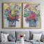 «Garden P pièces I», ensemble de 2 reproductions d'art sur toile encadrées-2095018376-2095018377