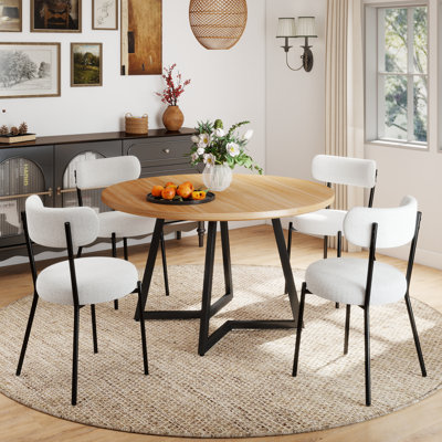 Modern Farmhouse Kitchen Dining Table Set