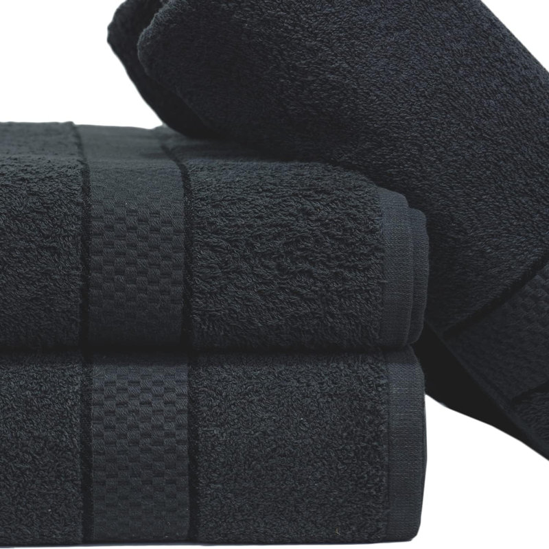 Casabella Premium Large Bath Sheet 80x140cm, Black