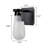 Raindrop Wall Sconce with Frosted Glass-144163718