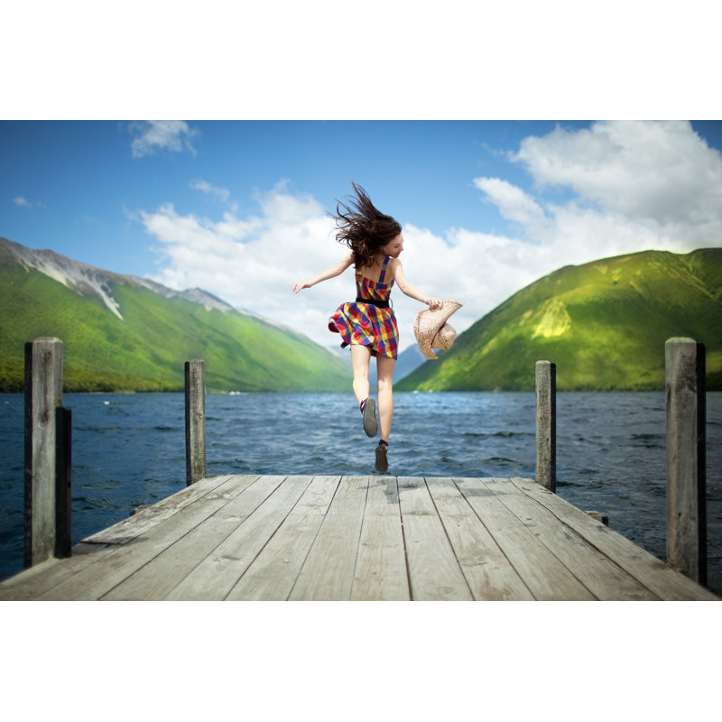 Getting Away From It All - Wrapped Canvas Print, 81cm H x 122cm W x 3.8cm D