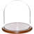 Base en placage de noyer
