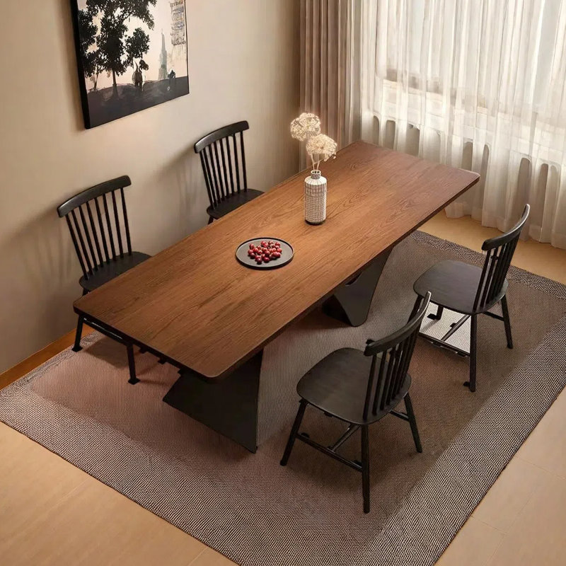 Table de salle à manger Retro Home, H 29,53 po x L 78,74 po x l 31,5 po