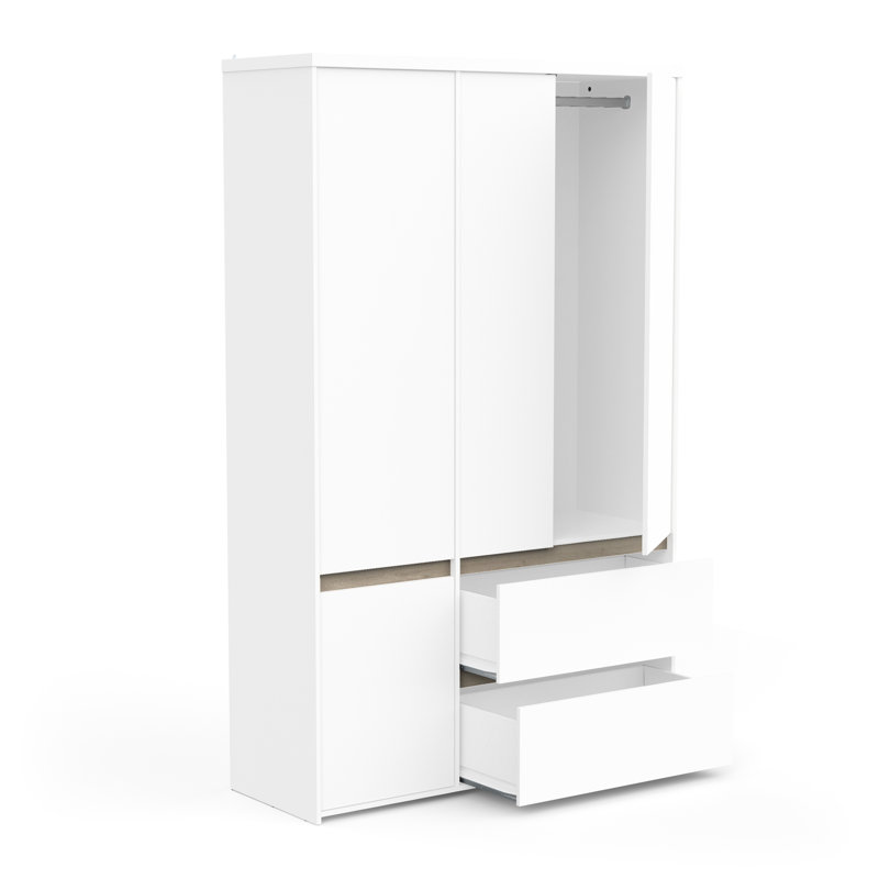 3 Door Chipboard Wardrobe