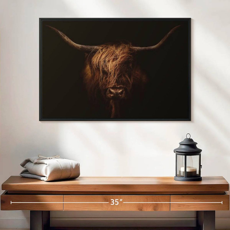 Vache Brampt, H 17 po x l 25 po