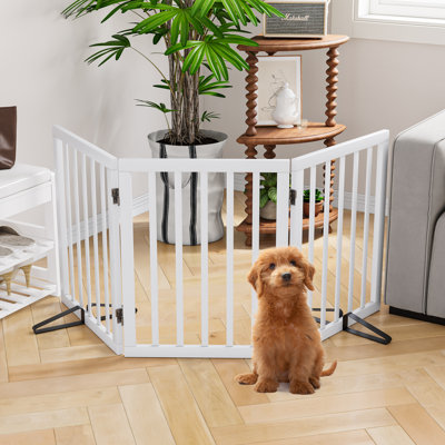 Bamboo Free Standing Pet Gate