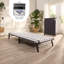  Lit pliant mobile ME28 avec matelas confortable et housse de rangement pour lit simple 28 po x 75 po