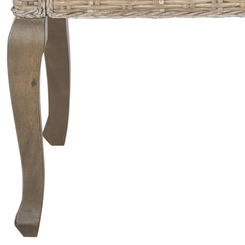 Fauteuil avec accoudoirs Sephina, Naturel