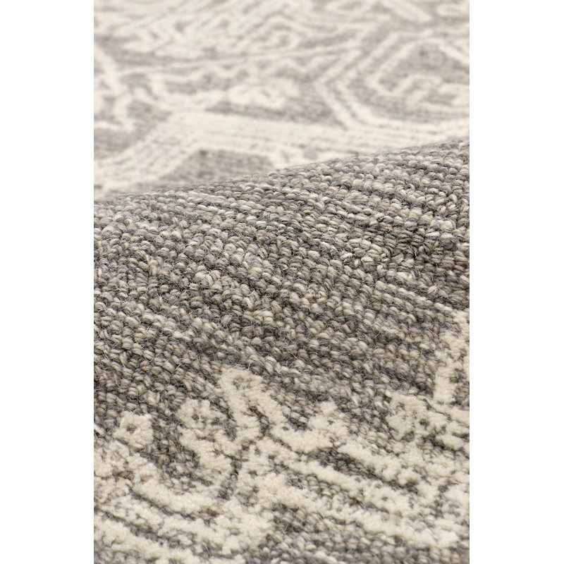 Modern Gray/Ivory Area Rug