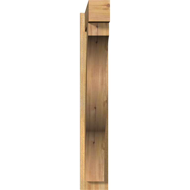 Jeu de blocs Funston, Cèdre rouge de l'Ouest de 6 po (sciage brut), P 32 po x H 38 po