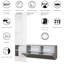 Chappa 156.5 cm W Hallway Set with Shoe Storage-1943589941