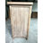 Brown Antique White Vintage - Style Solid Pine Storage Cabinet, 32.32" Wide, Metal & Linen Doors, For Bedroom American Traditional Cabinet In White, 32.12" Tall, With Panels, Easy Assembly,
