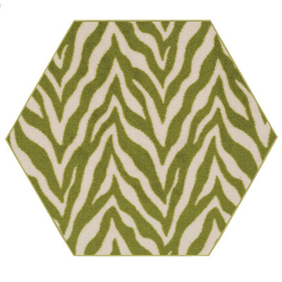 Tapis à motif animalier - Nomade zébré