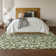 Premium Machine Washable Prisco Fern Rug