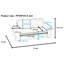 (2.5S SOFA) Canapé de rangement en similicuir brun 78,74 pouces, canapé 2 places avec compartiment caché pour petite causeuse moderne pour salon, appartement, chambre à coucher ou bureau-2078922007