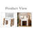 Vanity Table With Lighted Mirror