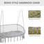 Balancelle en macramé pour 2 personnes Outsunny-1102451990