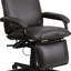  Chaise de bureau inclinable ergonomique à haut dossier LeatherSoft-20138056