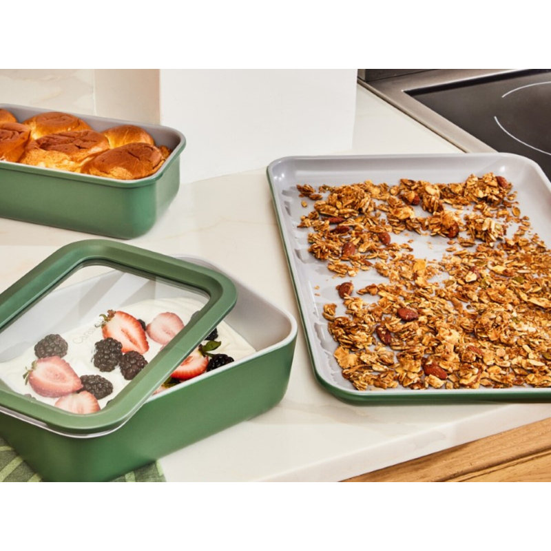Caraway Nonstick Ceramic Medium Baking Sheet, Sage