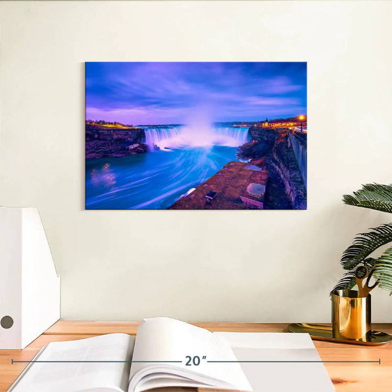 Alvord Sunrise At Niagara Falls, H 8 po x l 12 po