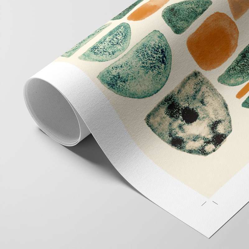 Semi-pile III - Impression sur toile seulement - NON-CADRE, H 48 po x l 32 po