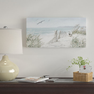 Art mural sur toile tendue - "Wallal Dunes" par Macneil Studio pour le salon, la chambre à coucher ou le bureau - 16 x 32
