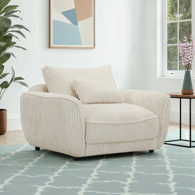 Chaise et demi rembourrée Arani