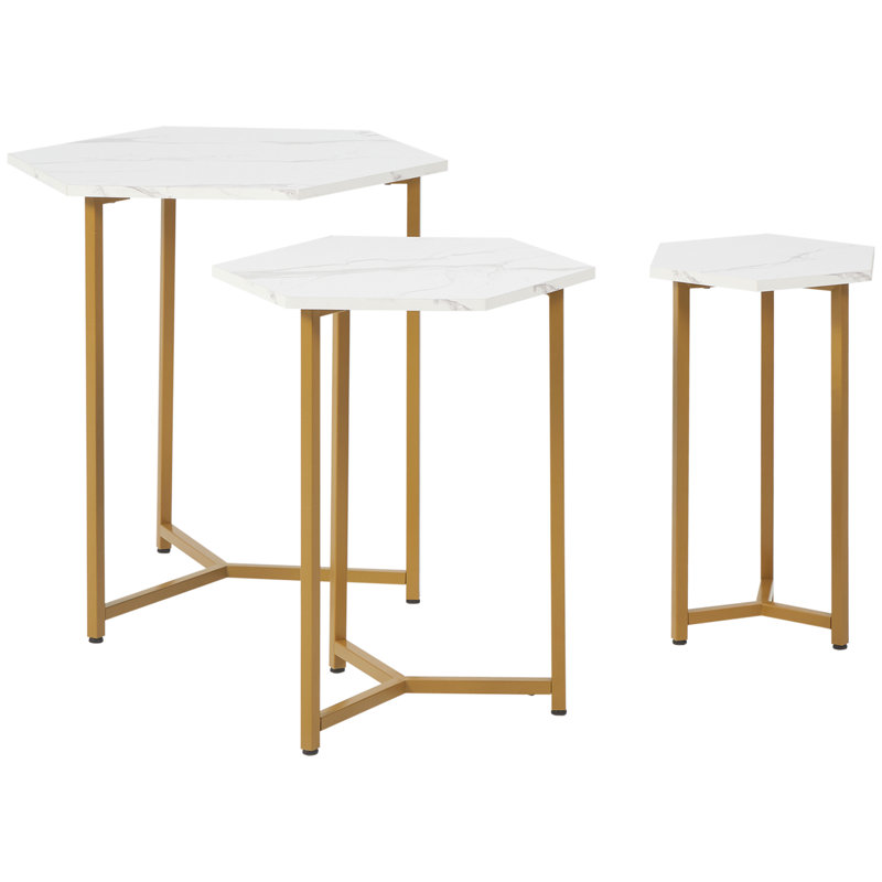 Ensemble de tables basses 3 pièces Summertown