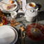 Corde White Dessert Plate