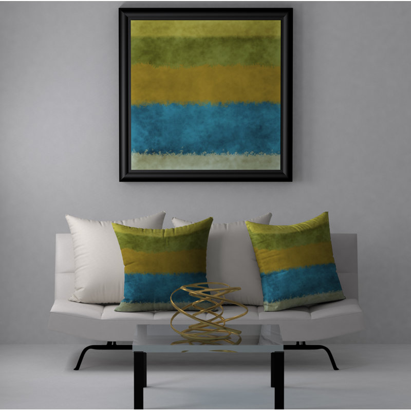 Housse de coussin décoratif carrée Genius comfy, 24 po x 24 po