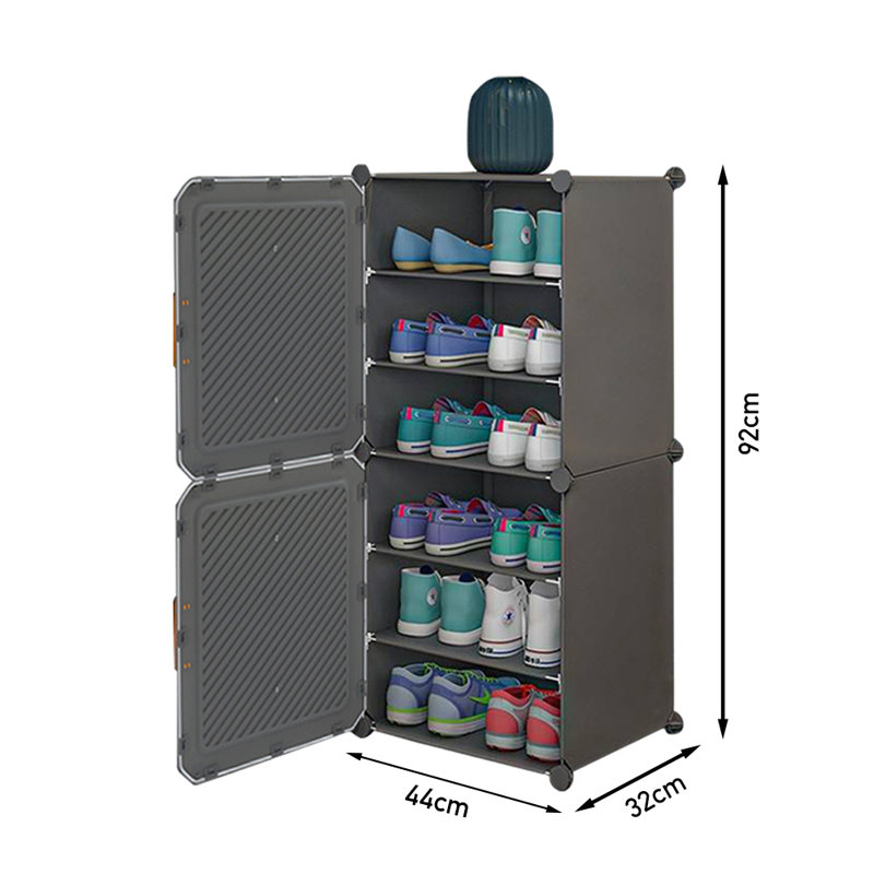 12 Pair Shoe Storage Cabinet
