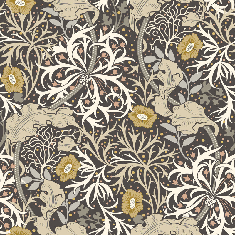 Padstow 10m x 50cm Wallpaper Roll, Slate