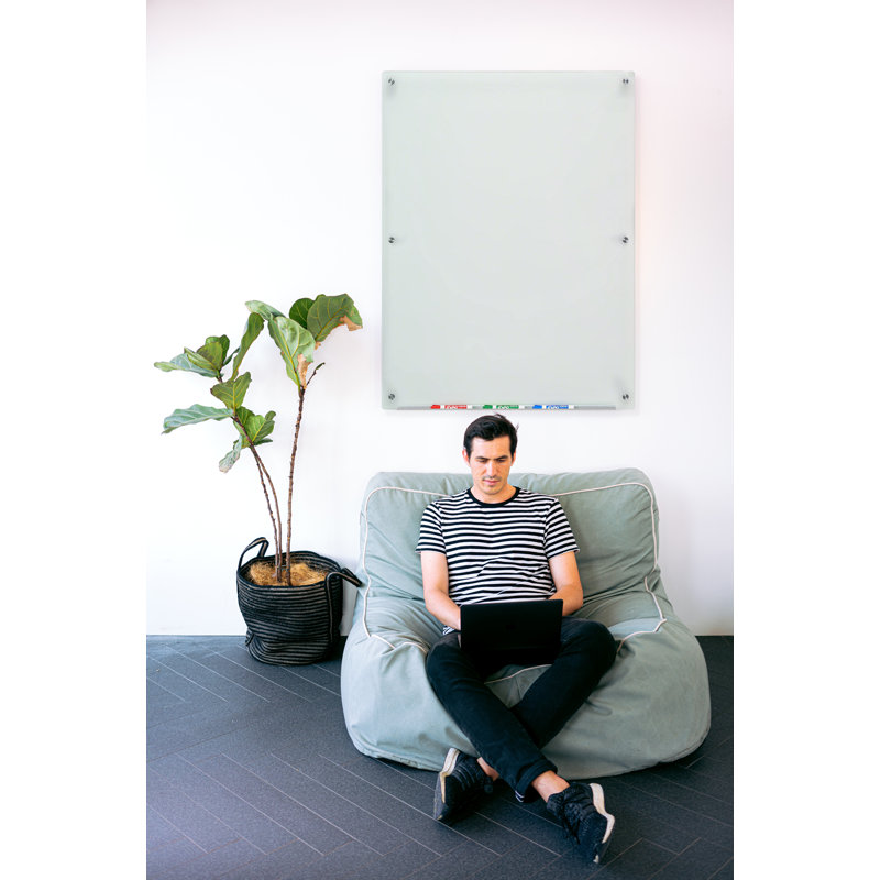 Audio-Visual Direct No Glass Glass Board, 35.5" x 47.25"