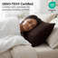 Ensemble de 2 taies décoratives matelassées à motif carré en microfibre à bords carrés avec passepoil de Southano Fine Linens, ensemble de 2, 26 po x 26 po, brun-399142847-399142845