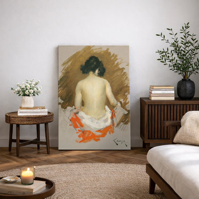 Impressionniste, impression de femme nue