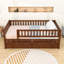 Wooden Daybed with Underbed Storage Drawers-744556128-744556135