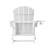 Ergonomically designed resin folding Adirondack chair-328065392