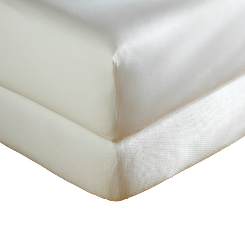 Basics Box Spring Cover, California King, White