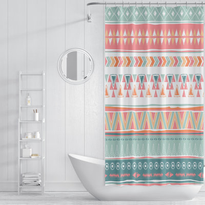 Rideau de douche simple Grenola